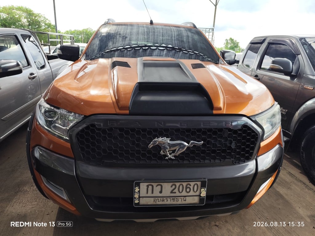 FORD FORD008 Dual Cab 2.2 Hi-Rider WildTrak MT (Navi) (AB/ABS) 2018