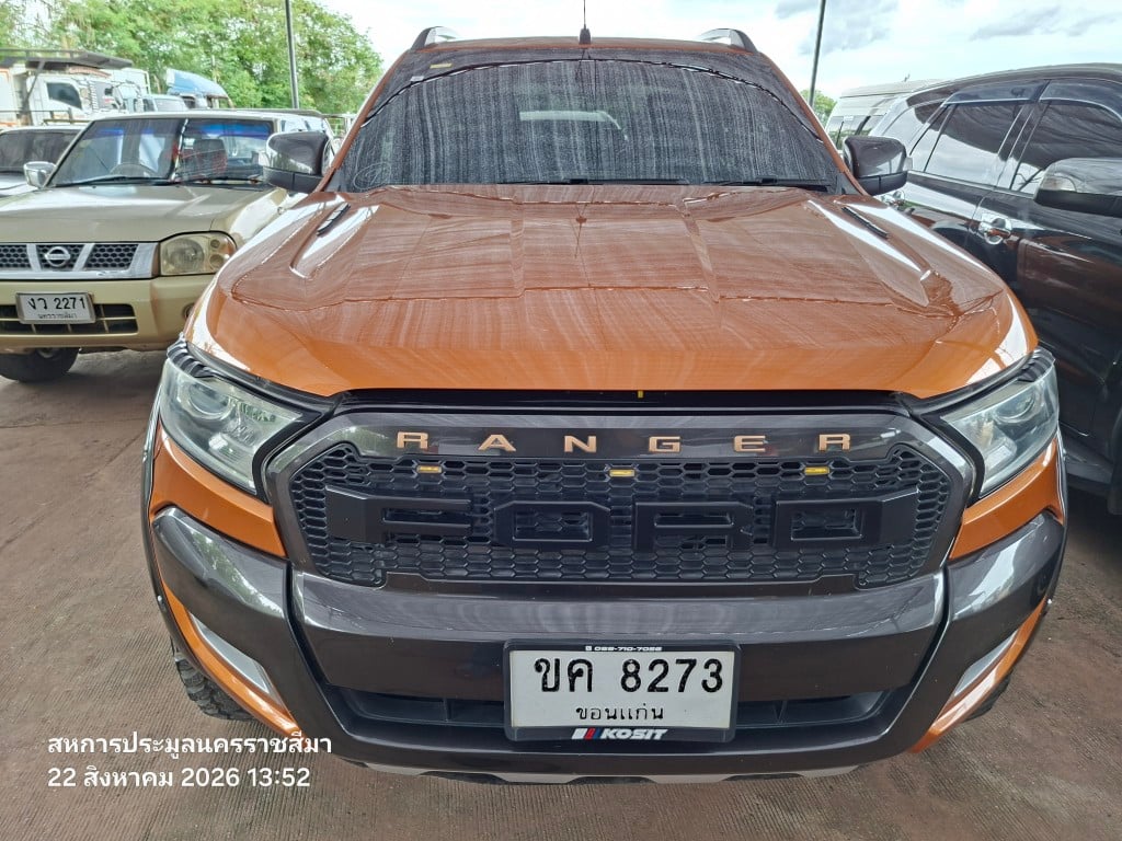 FORD FORD008 Dual Cab 2.2 WildTrak 4WD AT (AB/ABS) 2015