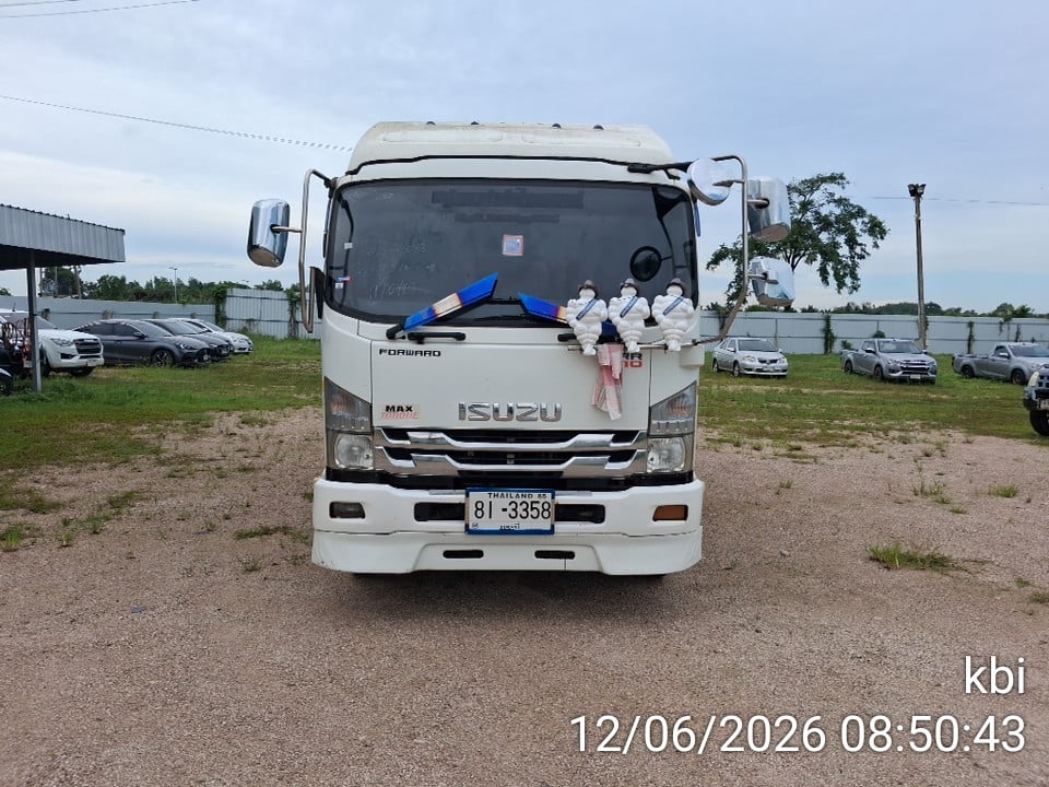 ISUZ ISUZ082 รถบรรทุก 6 ล้อ 210 เเรงม้า 2018
